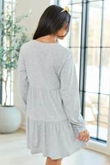 Donelle Grey Tiered Dress SALE