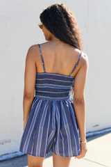 How I Feel Striped Romper SALE