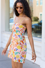 Undeniable Growth Multi Icon Print Mini Dress SALE