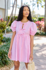 Fern Pink Striped Dress SALE