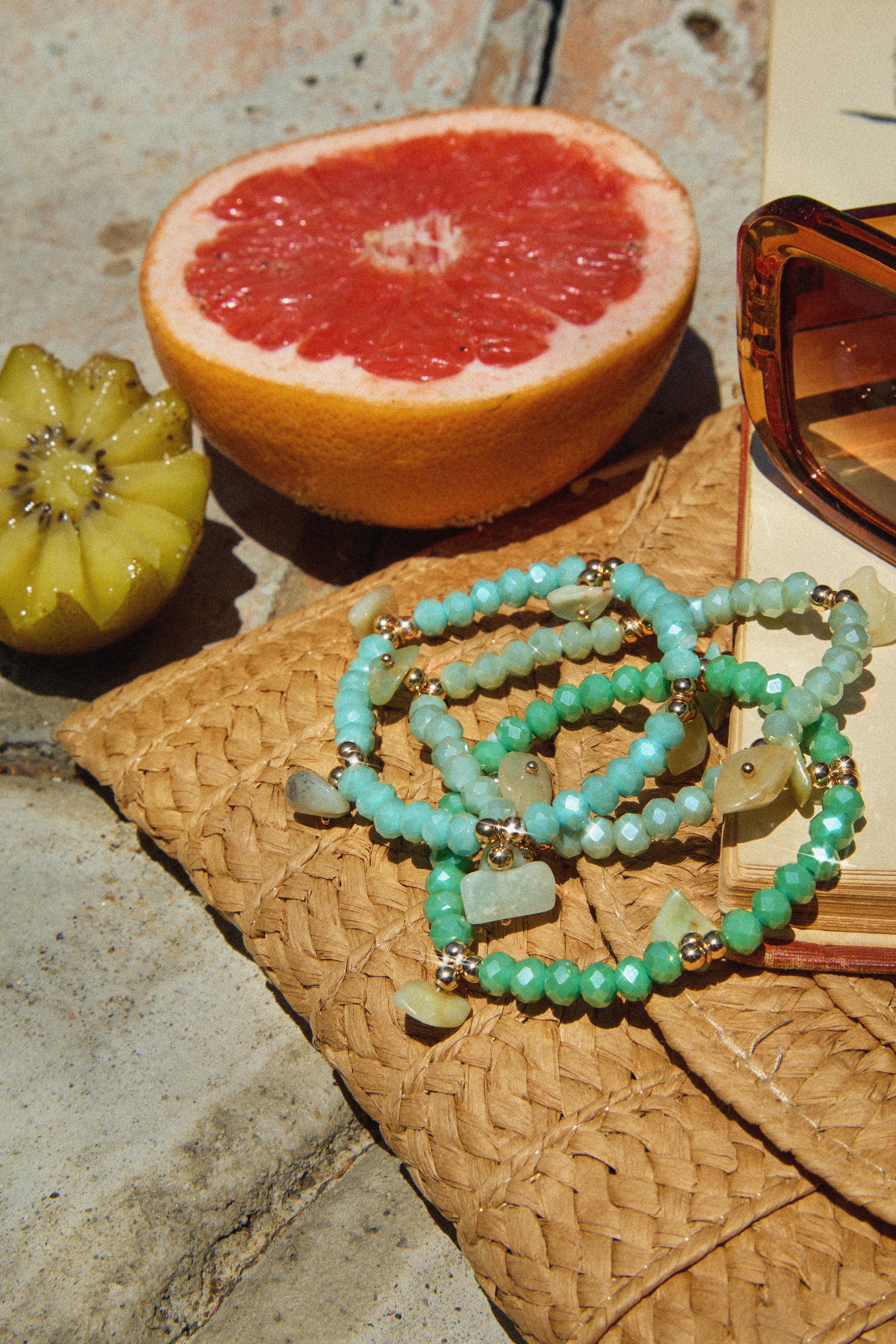 Hanali Bracelet Set - Mint