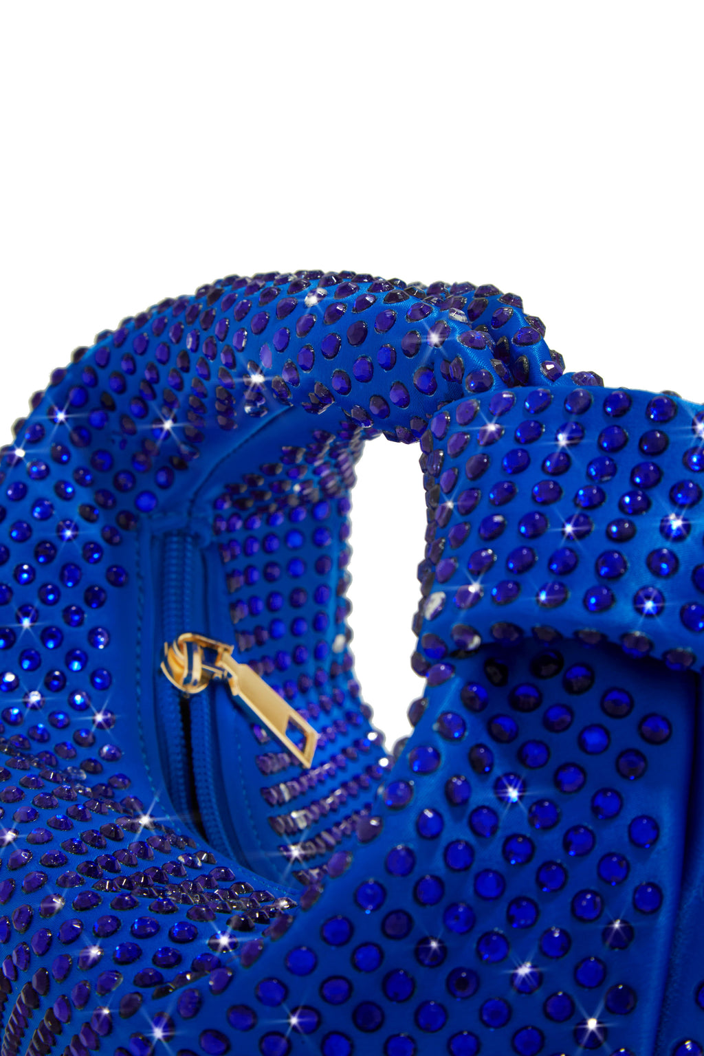 Vacay Nights Embellished Knot Detail Bag - Blue