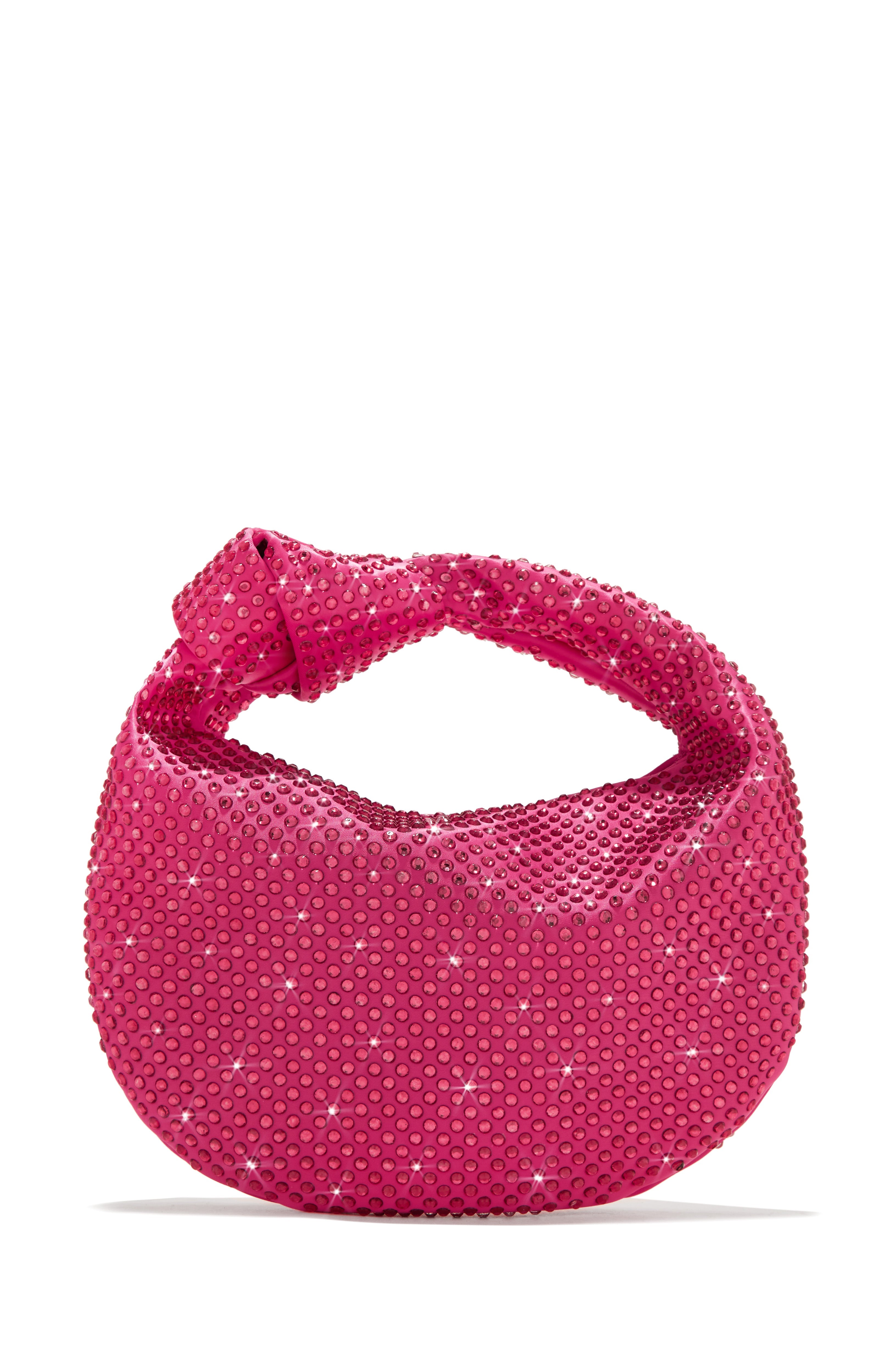 Vacay Nights Embellished Knot Detail Bag - Blue